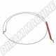 Grand câble de siège 689 mm pour VW Golf Mk2, Jetta, Polo Mk1/2 (1982-1994)