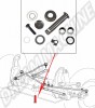 Kit de Réparation du Pivot Central pour Combi 1968-1979, Référence 211498171A